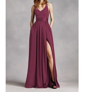 White by Vera Wang bridesmaids dress